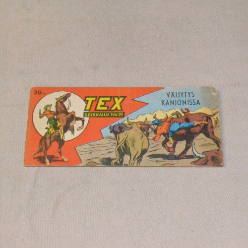 Tex liuska 21 - 1953 Väijytys kanjonissa (1. vsk)